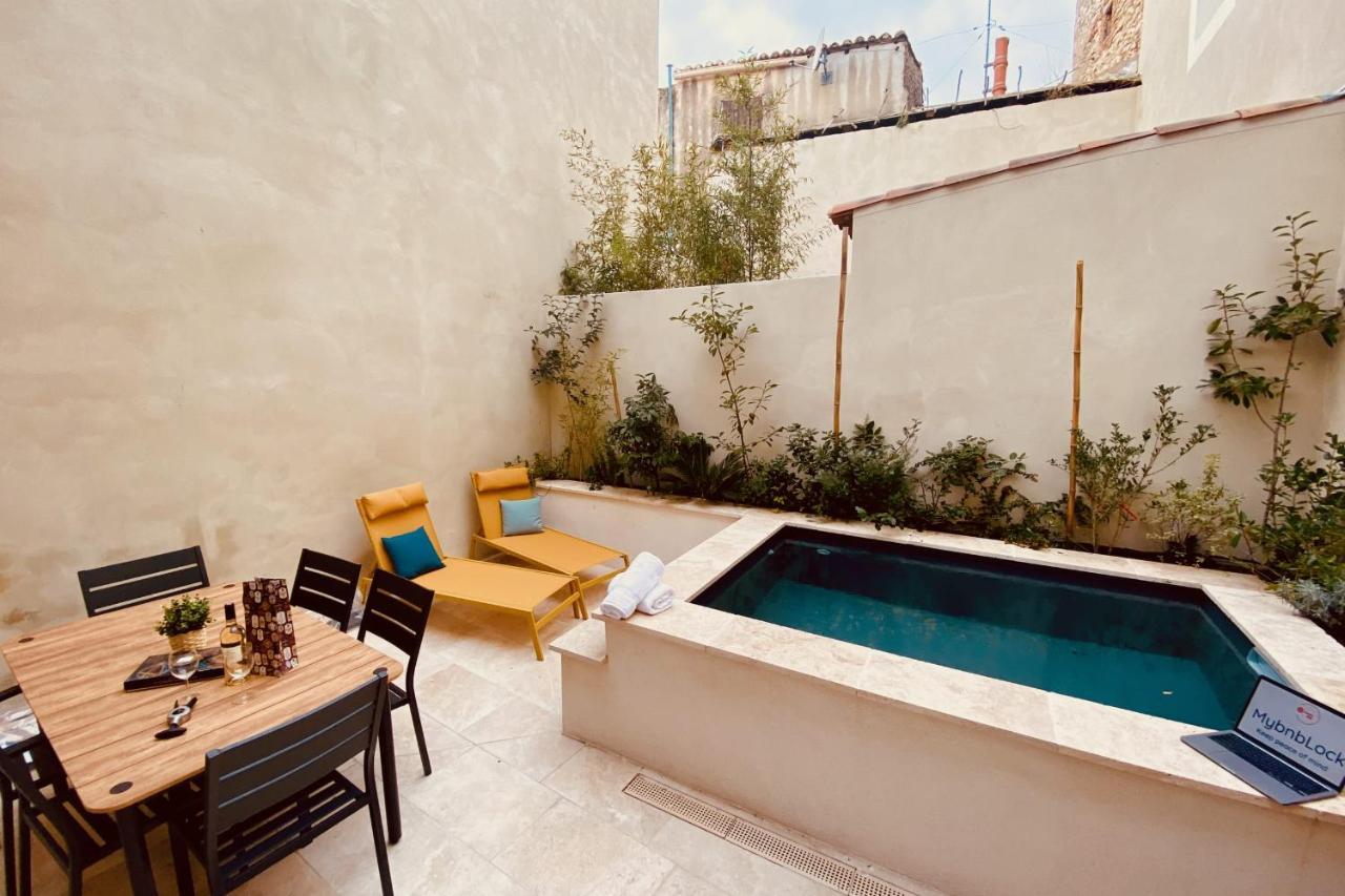 La Terra Nostra - Townhouse - Swimming Pool Villa Nîmes Exteriör bild