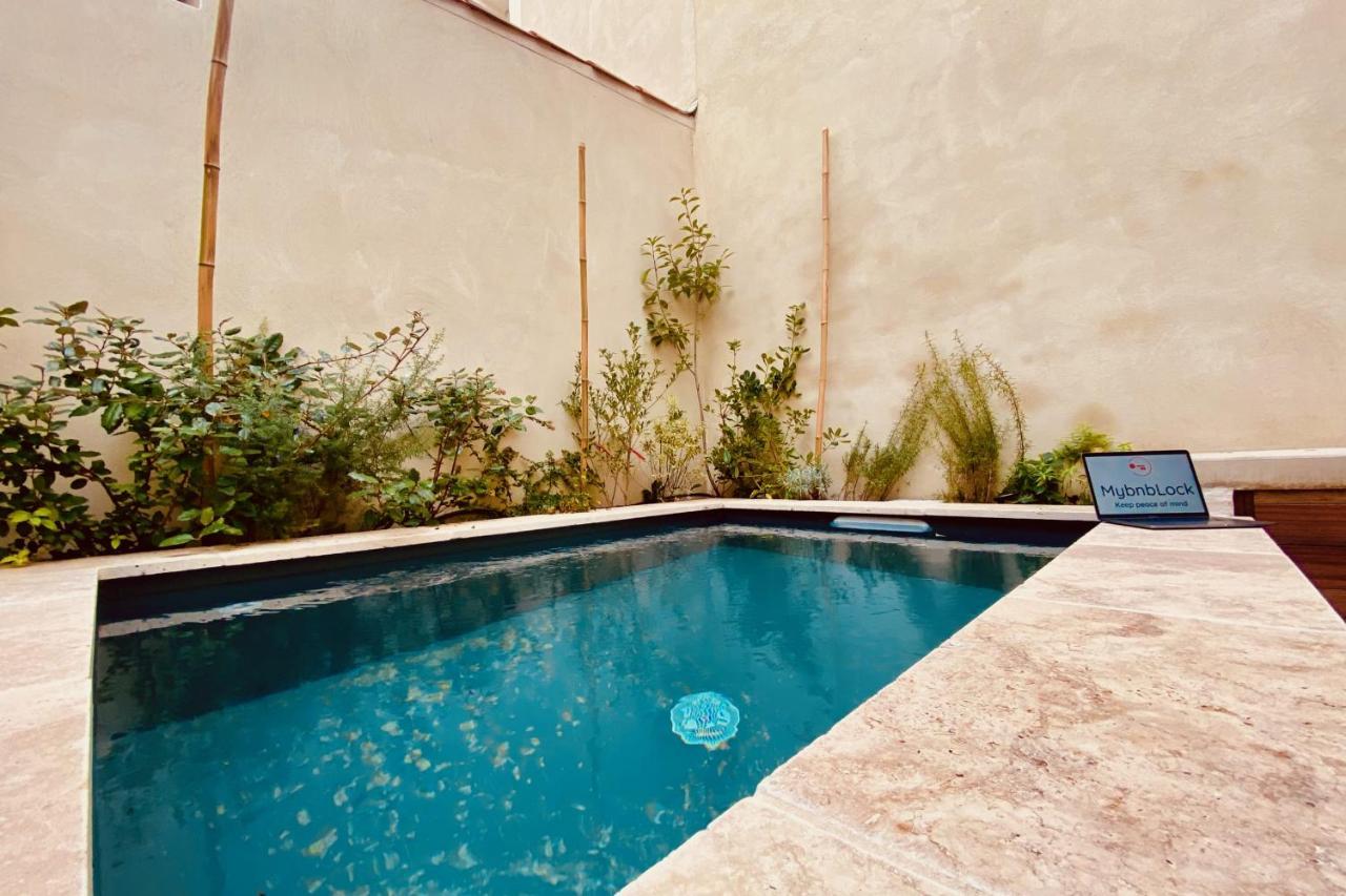 La Terra Nostra - Townhouse - Swimming Pool Villa Nîmes Exteriör bild
